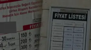 Gaziantep Çınarlı Otopark Ücreti 2026 Güncel Fiyatlar