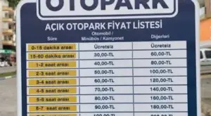 Gaziantep Ölçer Yediemin Otoparkı Otopark Ücreti 2026 Güncel Fiyatlar