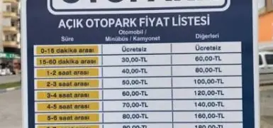 Gaziantep Ölçer Yediemin Otoparkı Otopark Ücreti 2026 Güncel Fiyatlar