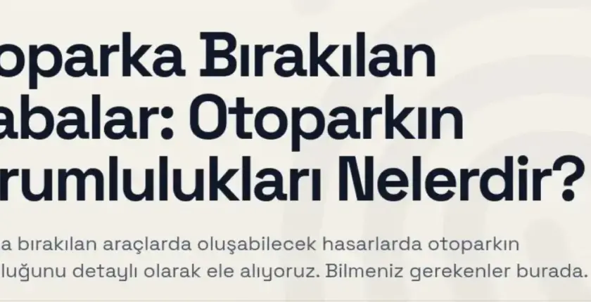 Otoparkta Araç Bırakırken Değerli Eşyalar İçin Nelere Dikkat Edilmeli?